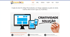 Desktop Screenshot of construoseusite.com.br